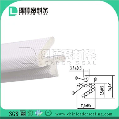 Kerf Mounted Pile Dust Proof Coated Seal Strip